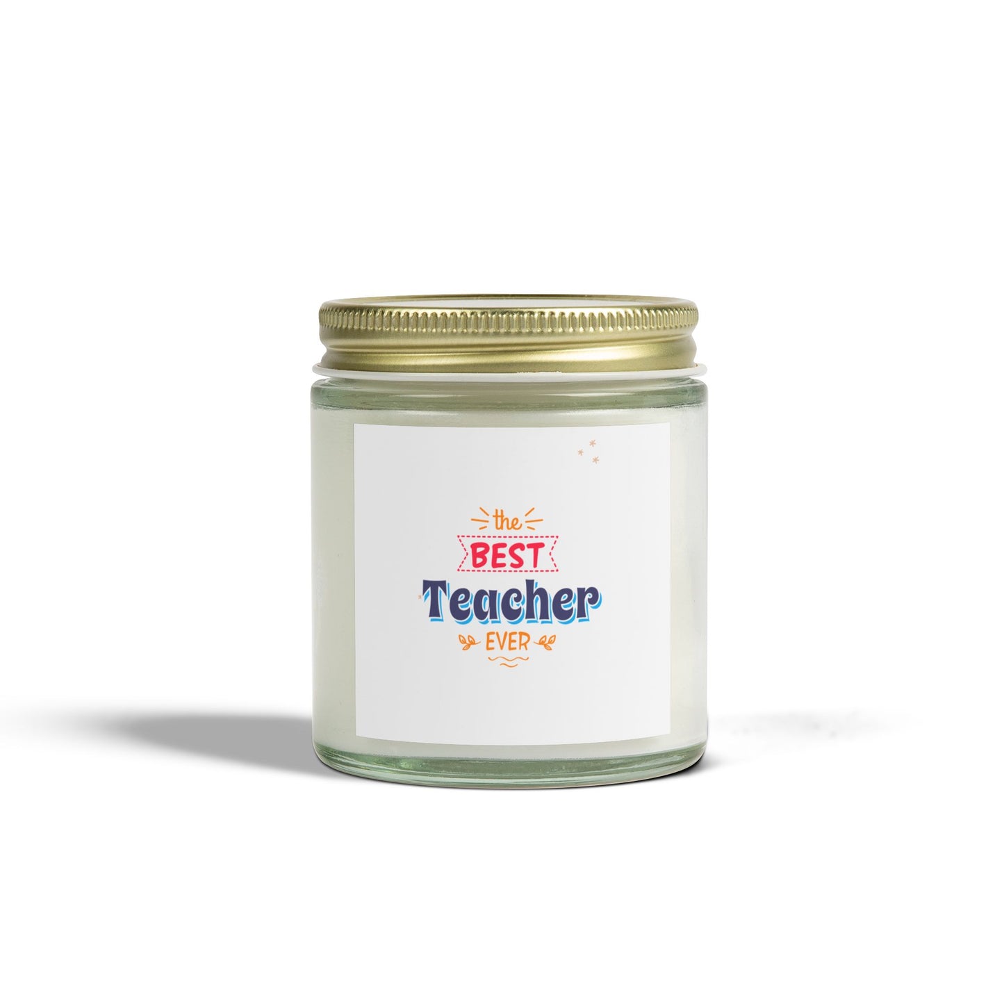 Scented Candles, Teacher Appreciation Gift, Coconut Apricot Wax, Best Teacher Present, Teacher Candle, Thank You Gift, End of Year Teacher